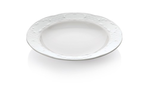 Teller SERIE BAVARIA. Porzellan, › mit Dekorrand› hervorragend für traditionelles,