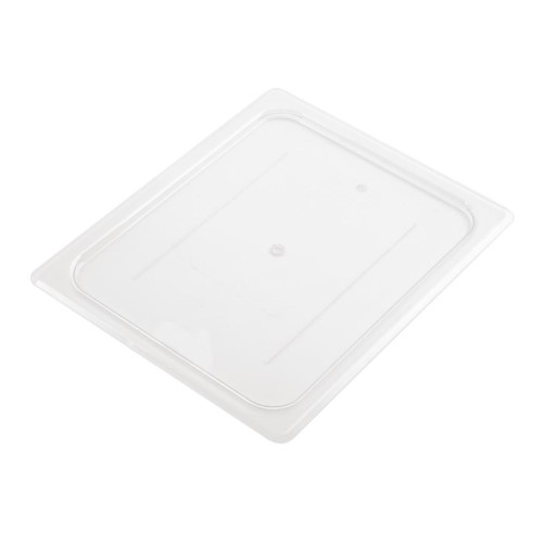 Cambro durchsichtiger Polycarbonat Deckel GN 1/2. Langlebiger, flacher Deckel für Polycarbonat GN 1/2 Behälter von