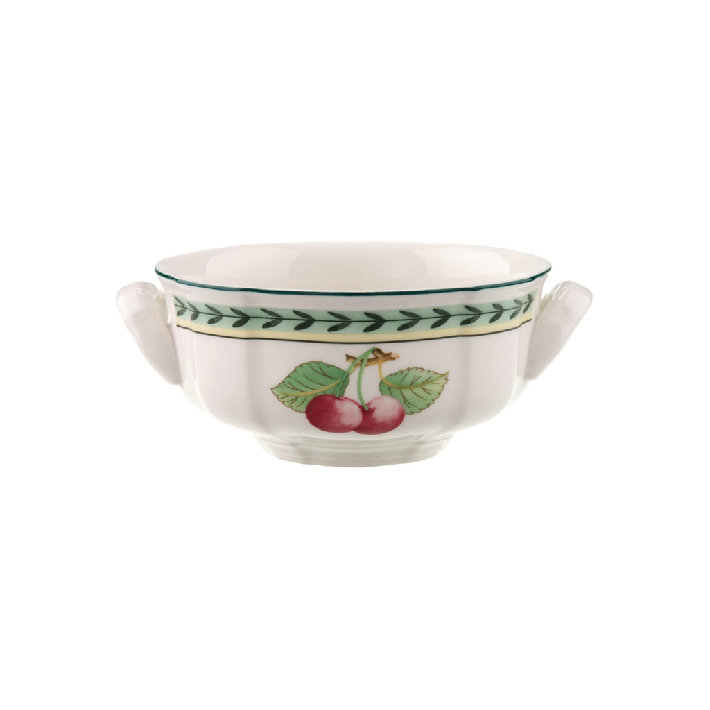 Villeroy und Boch Suppen-Obertasse - Maße: 14,6 x 11,8 x 5,7 cm / Ser.: French Garden Fleurence