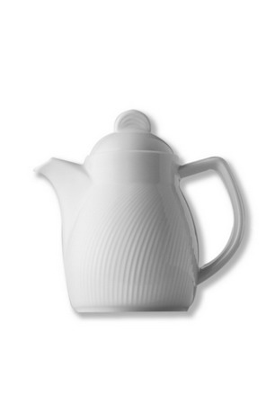 Portionskanne - Inhalt 0,30 ltr - Form SWING TIME - uni weiß