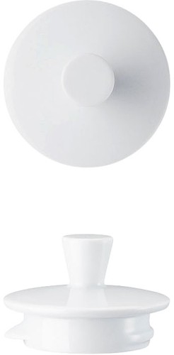 Arzberg Teekannen-Deckel  FORM 1382 WEISS