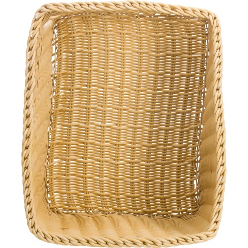 Westmark Präsentationskorb eckig, 40 x 50 x 16/27 cm, hellbeige