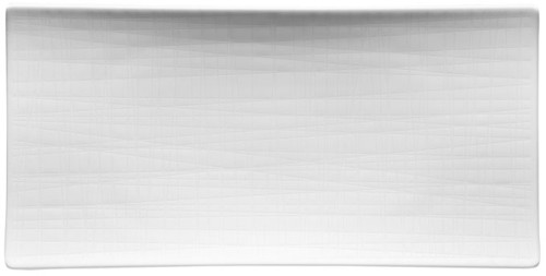 Rosenthal Mesh Walnut Platte flach 26x13cm