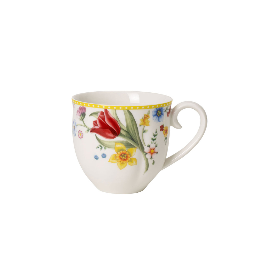 Villeroy und Boch Henkelbecher - Maße: 13,7 x 10 x 9,2 cm / Ser.: Spring Awakening