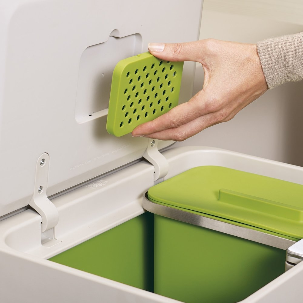 Joseph Joseph Ersatzgeruchsfilter 2er Pack, für Abfallsammler Totem