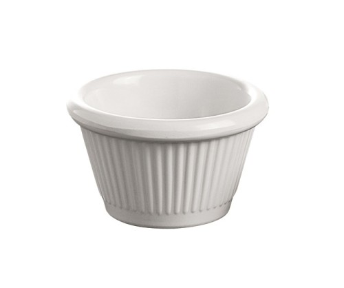 Dipschale. Melamin. gerillter Rand.