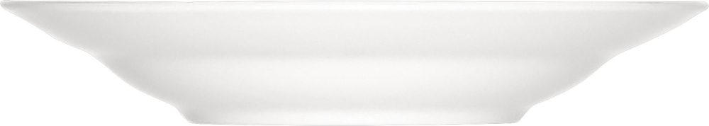 Bauscher Teller tief COME4TABLE, mit Fahne, Durchmesser: 160 mm, Höhe: 37 mm, uni weiss