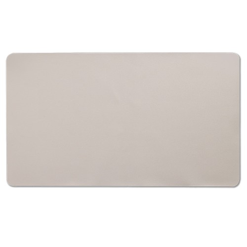 Schreibtischunterlage, Kunstleder, creme / Maße: 40x70 cm