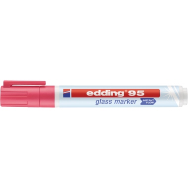 edding Glasboardmarker 95 1,5-3mm pink Rundspitze