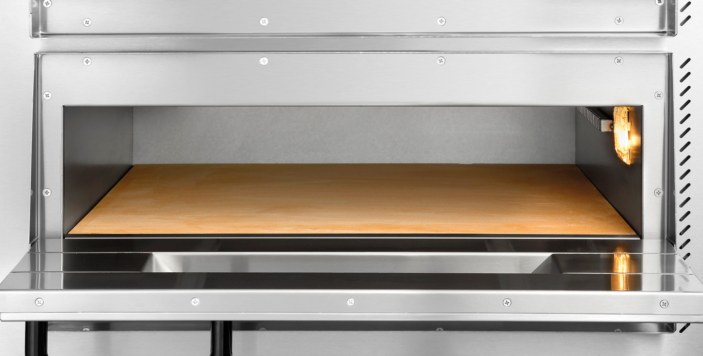 Bartscher Pizzaofen NT 622 | Spannung: 400 V |Maße: 88,5 x 79 x 71,0 cm. Gewicht: 102,8 kg