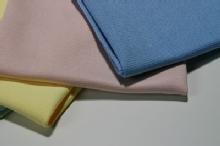 Glas-Microfasertuch, Größe: 400 x 400 mm, 4031043Farbe: blau, waschbar bis 90 Grad.