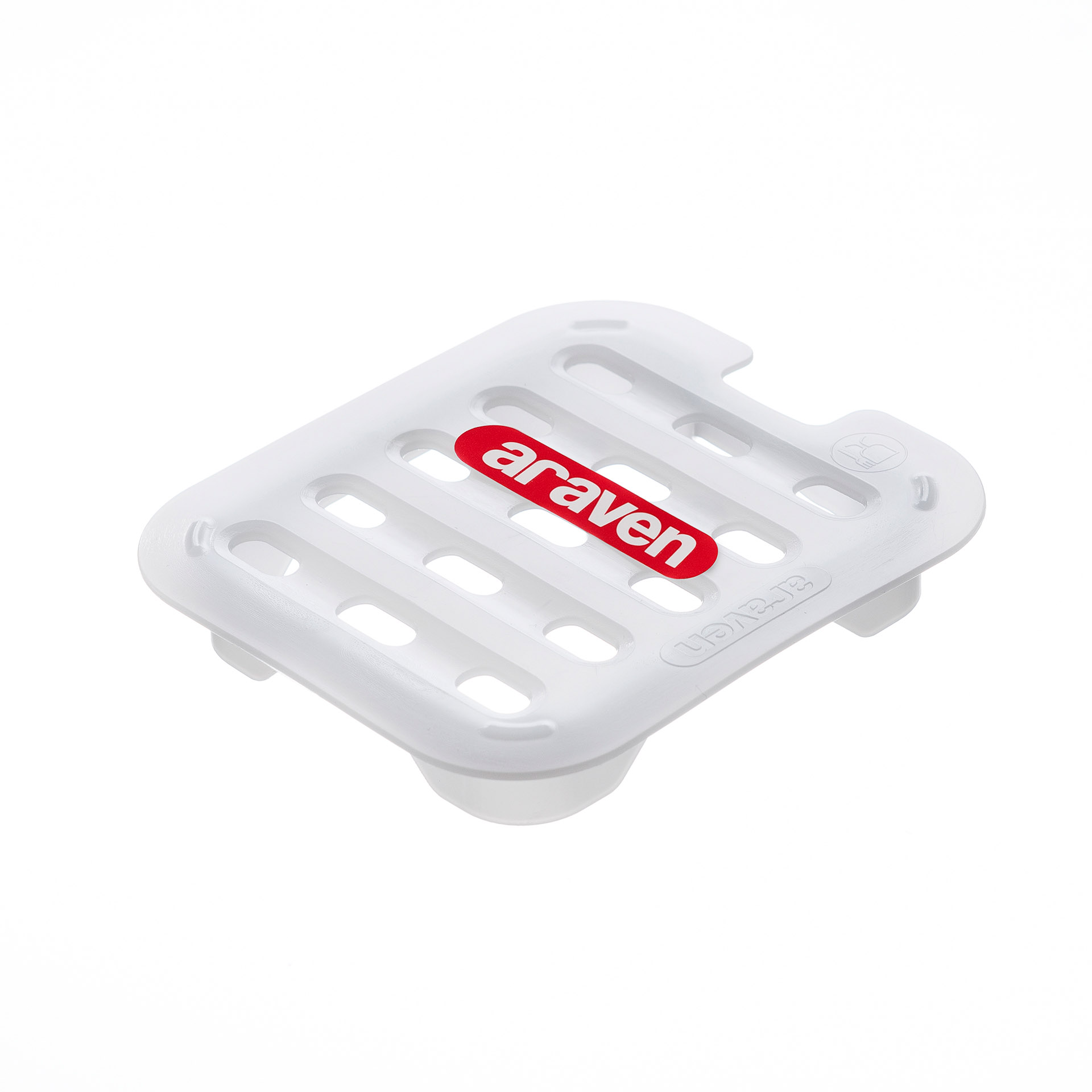 ARAVEN GN 1/6 Abtropfschale, weiß