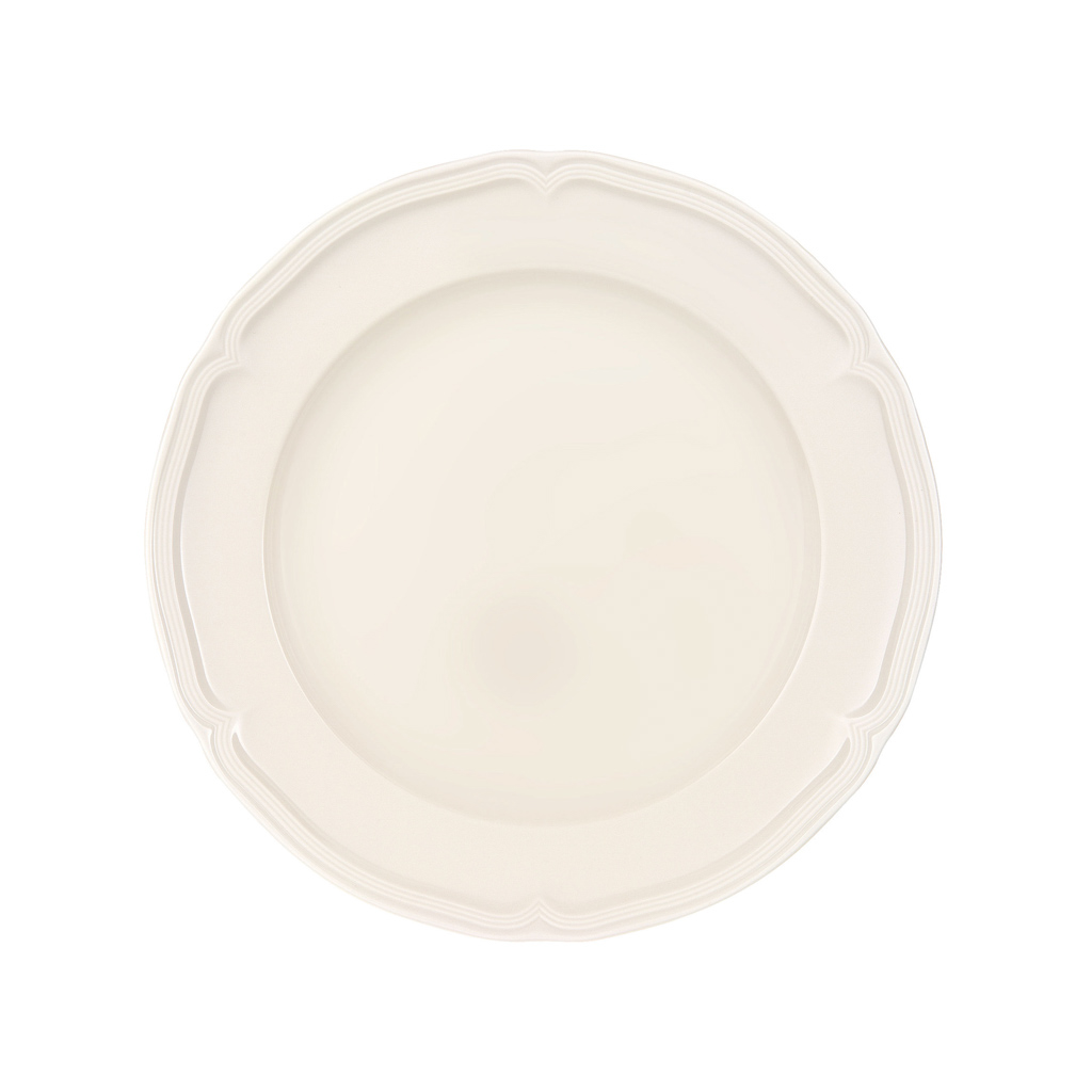 Villeroy und Boch Speiseteller - Maße: 26,7 x 26,7 x 3 cm / Ser.: Manoir