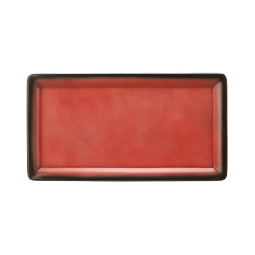 Seltmann GN-Platte 5170-1/3, 4 mit Relie, Form: Buffet-Gourmet, Dekor: 57126 ziegel4, hohe Kantenschlagfestigkeit, Made in Germany