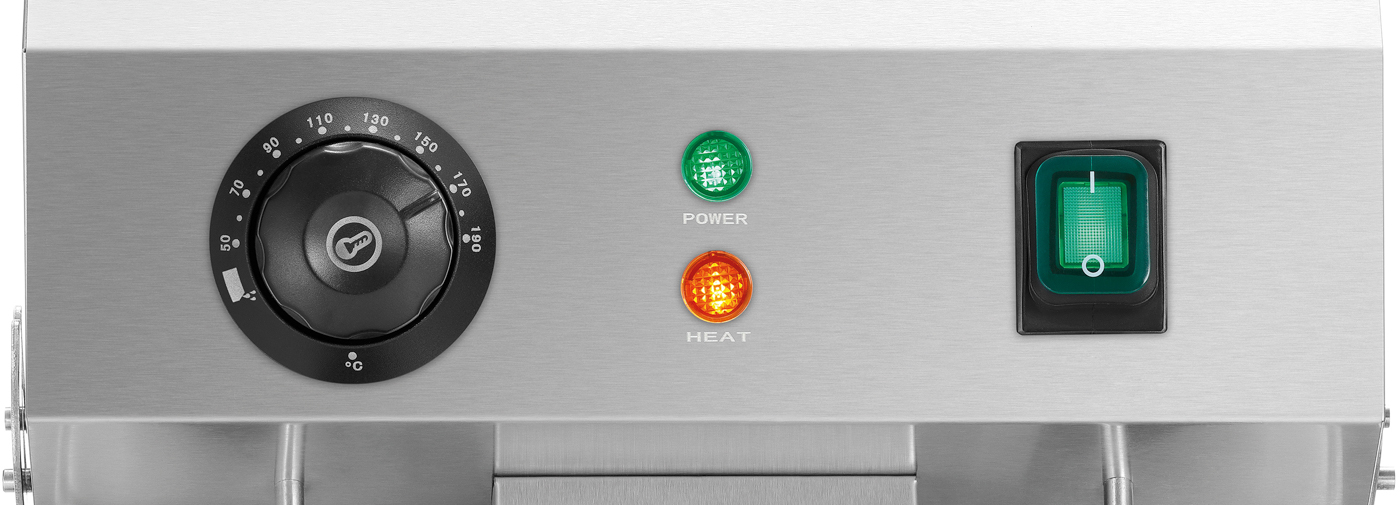 Bartscher Fritteuse SNACK IV Plus |Eigenschaften: - | Maße: 57,5 x 53 x 38,5 cm.Gewicht: 11,5 kg