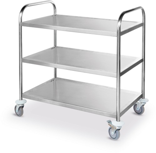 HENDI Servierwagen - 830x510 Blech mm - 900x590x(H)930 mm