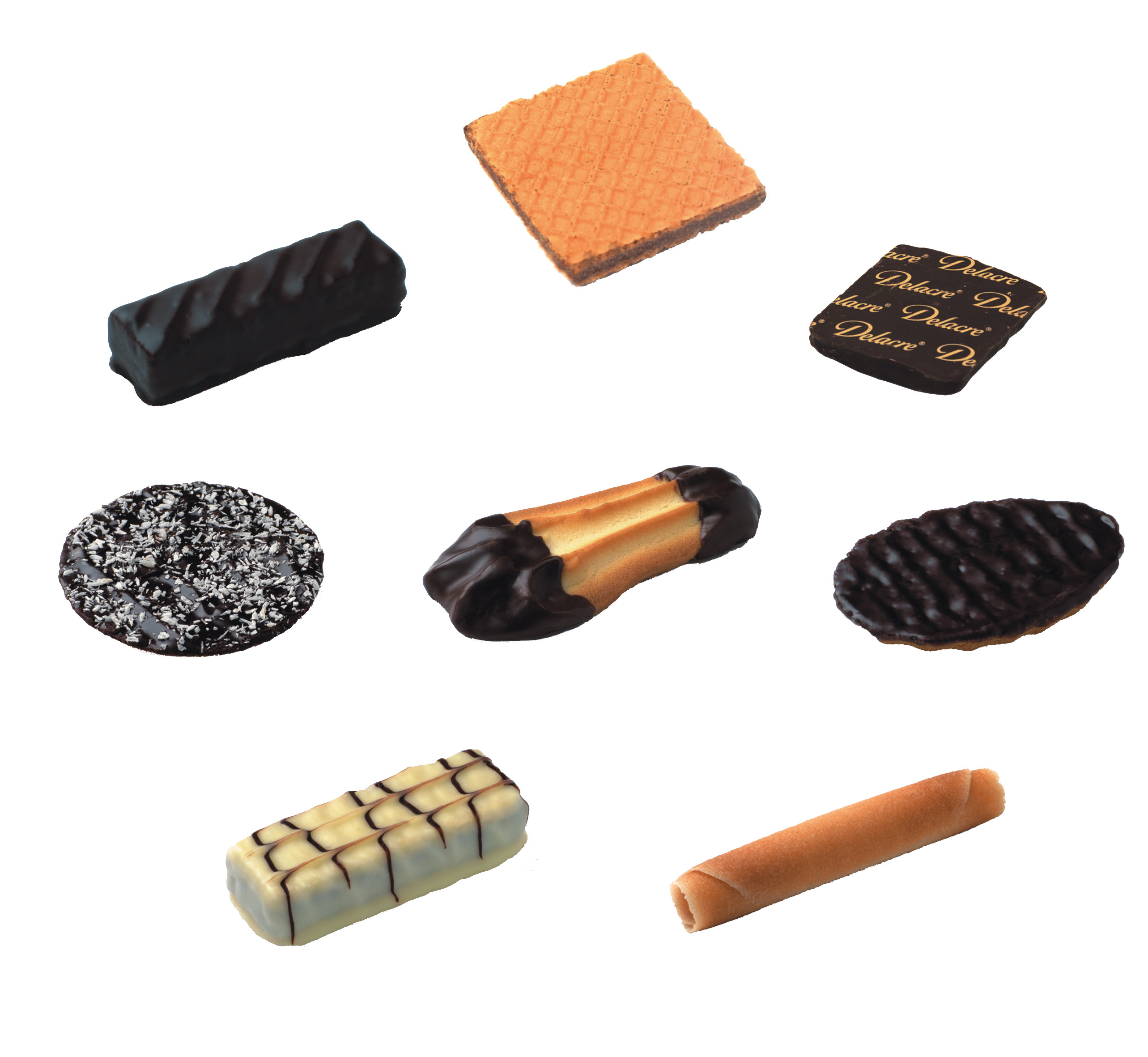 DELACRE TREASURE Gebäckmischung, Inhalt: 110 Stück, 922 g je Karton.