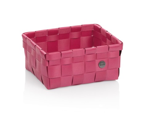 Kela Korb Neo aus Polypropylen (PP), himbeerrot, ca. 190mm x 230mm x 100mm (L x B x H)