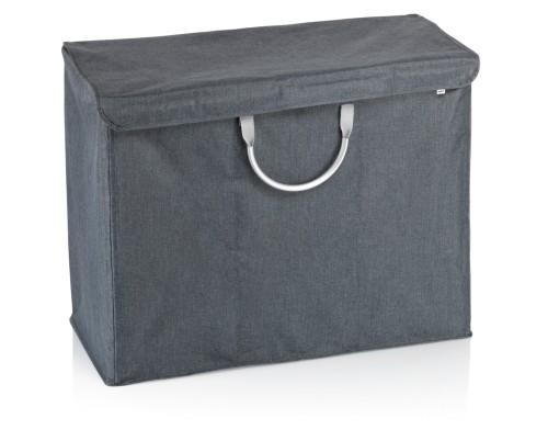 Wäschesortierer Palma 100%Polyester granitgrau 75,0x35,0x60,0 cm von Kela