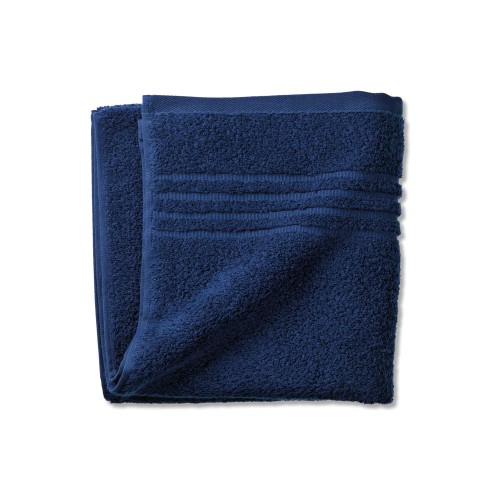 KELA Handtuch Leonora 100%Baumwolle Premium marineblau 50,0x100,0cm