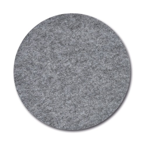 Platzset, Filz, grau. Ø: 380 mm. .