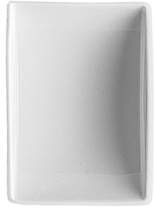 Epoque Weiss Schale Wippe 9 cm