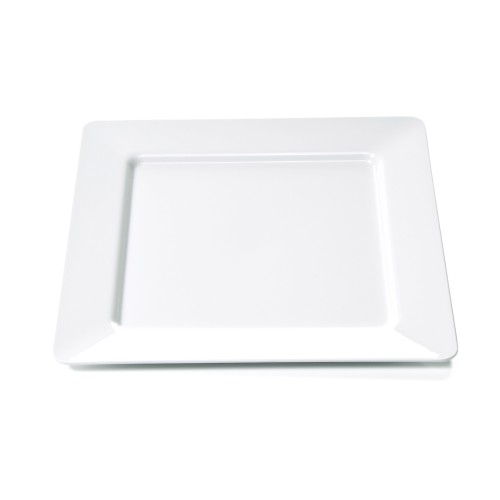 Teller, Flache Ausführung. Material: Melamin. Serie: Melamine. Maße: Länge: 280 mm, Breite: 280 mm