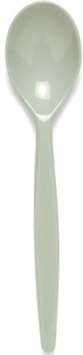 Roltex Dessertlöffel, antibakteriell, graugrün