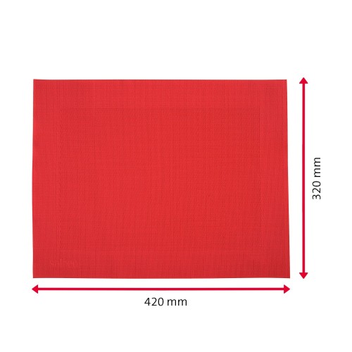 Westmark Tischset »Home«, 42 x 32 cm, rot