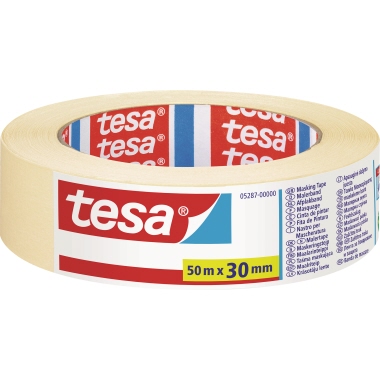 tesa® Kreppband UNIVERSAL Innenbereich 30 mm x 50 m (B x L) beige
