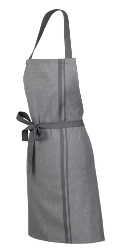 Schürze Tia 100%Baumwolle graphitgrau 80,0x67,0 cm von Kela