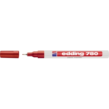 edding Lackmarker 780 0,8mm rot