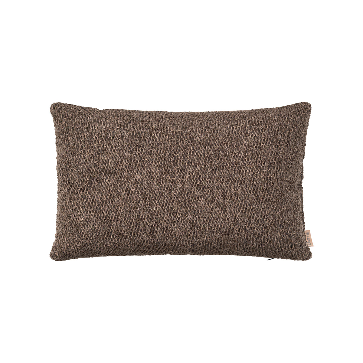 Kissenbezug -BOUCLE- Espresso 30 x 50 cm. Material: 90% Polyester, 10% Acryl. Von Blomus.