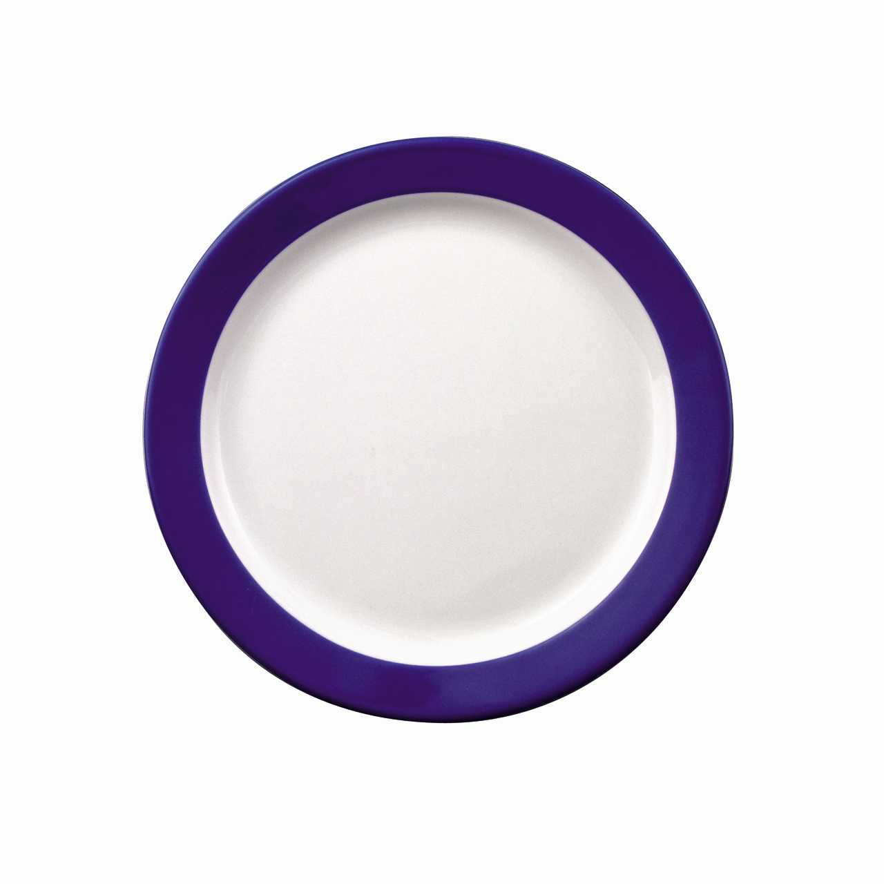 Teller flach - Durchmesser: 24 cm, Form Funktion – blau