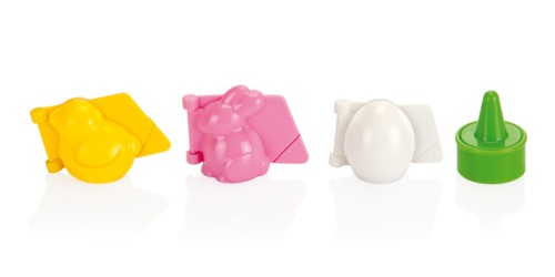 Förmchen für gefülltes Gebäck DELÍCIA, 3 Ostermotive