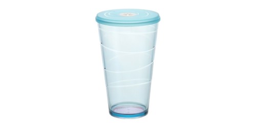 Trinkbecher + Deckel myDRINK 600 ml, blau