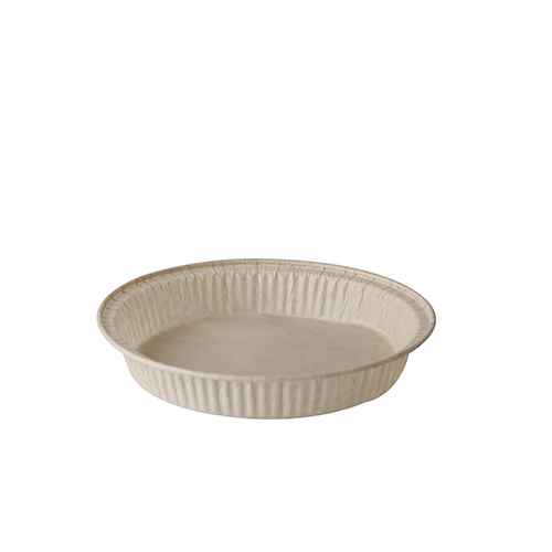 50 Backformen "pure" 220 ml Ø 13,8 cm · 2,1 cm braun von PAPSTAR