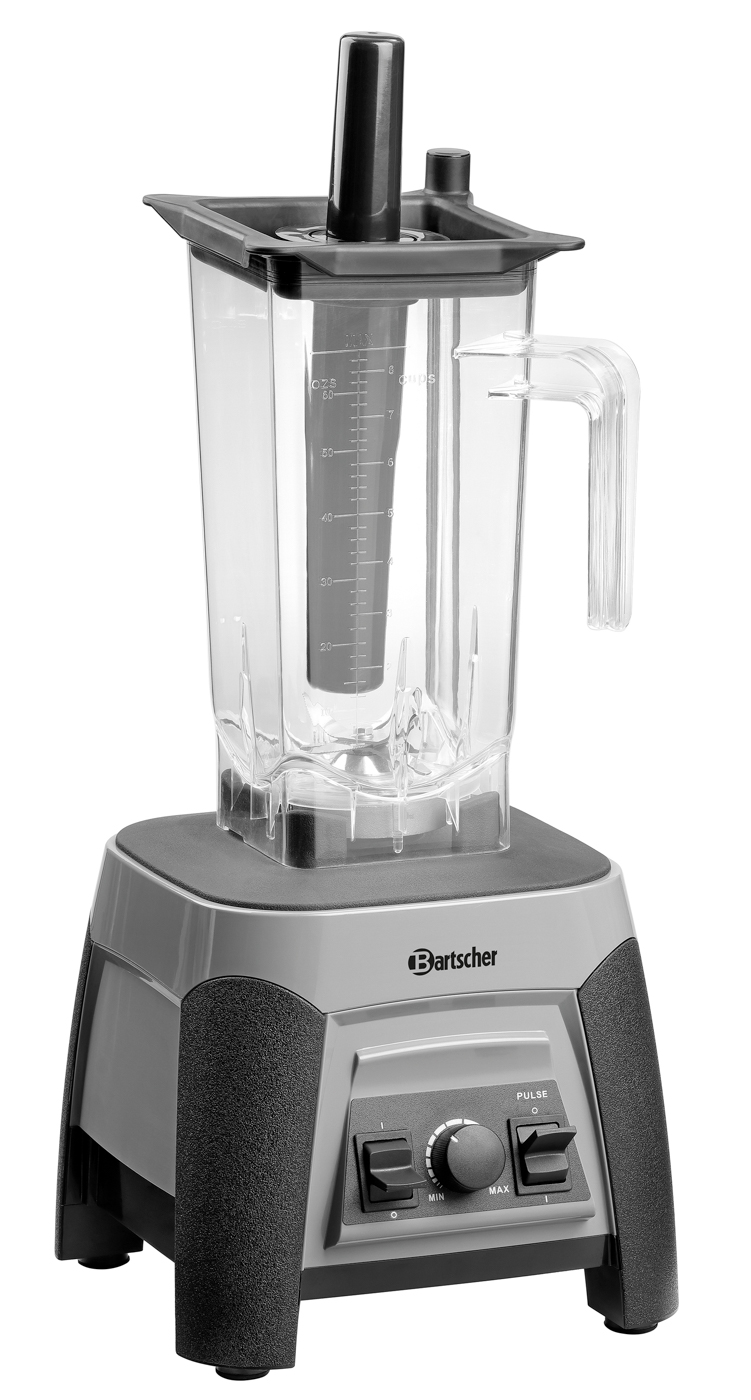 Bartscher Blender PRO 2,5L | Ausführung Messer:Edelstahl | Maße: 22,5 x 22,5 x 55,5 cm. Gewicht:4,5 kg