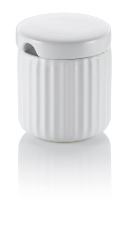 KELA Zuckerdose Maila Keramik weiß 8,0cm 7,0cmØ