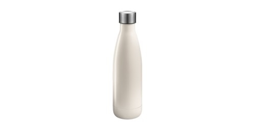 Flasche CONSTANT PASTEL 0,6 l, Edelstahl, grau