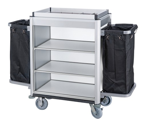 Zimmerservicewagen ZIMMERSERVICEWAGEN SERIE ISABELLA. 2 Wäschesäcke. › Abmessung:Borde