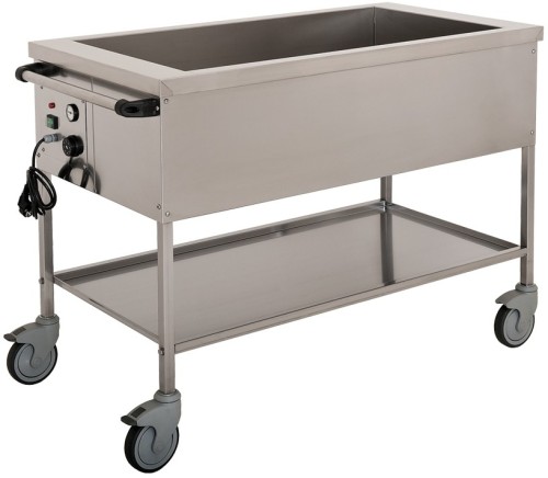 ETERNASOLID® Speiseausgabewagen “HEATINGSTAR-BREEDER” ES1397RS, 3 x 1/1 GN