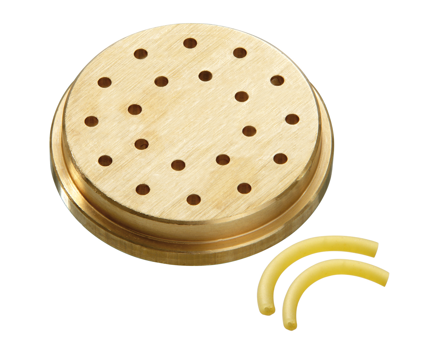 Bartscher Pasta Matrize für Bigoli Ø3mm | Pasta-Größe: Ø 3 mm | Maße: 5,5 x 5,5 x 10 cm. Gewicht: 0,16 kg