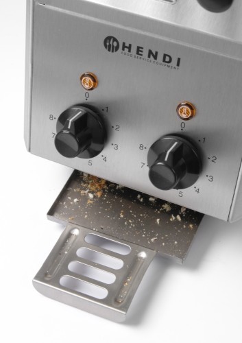 HENDI Sandwichtoaster - 230 V - 300x200x(H)223 mm 1200 W
