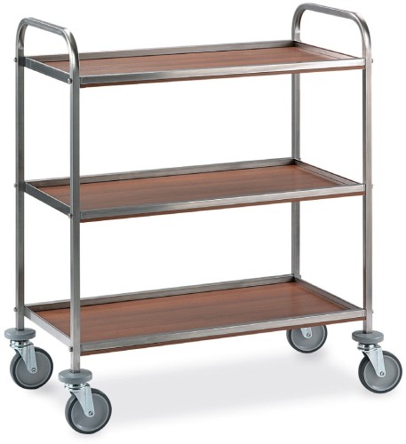 ETERNASOLID® Servierwagen PURPOSE - 700x450, 3 Borde