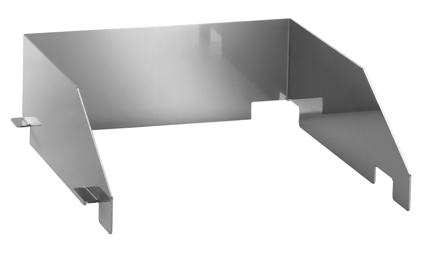 Bartscher Spritzschutz 740 | Material: Edelstahl| Maße: 35,4 x 47 x 12,0 cm. Gewicht: 2,9 kg