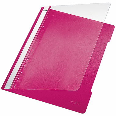 Leitz Schnellhefter DIN A4 PVC/Hartfolie pink
