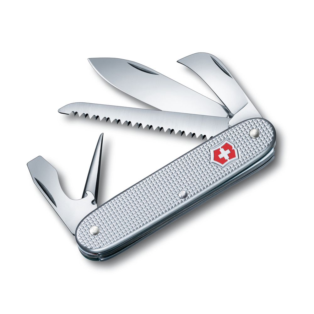 Victorinox Taschenwerkzeug Alox silber gerippt