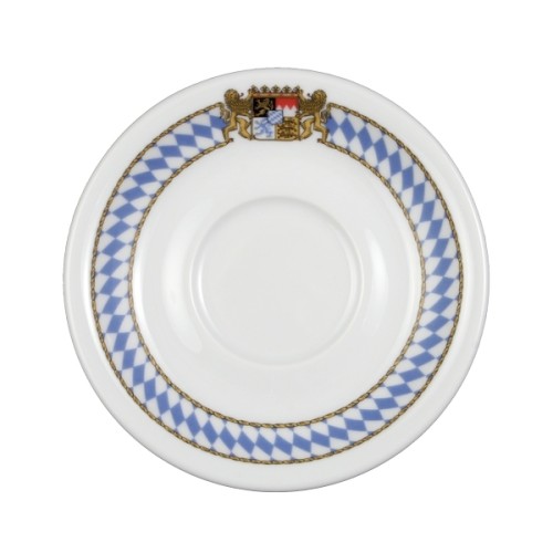 Seltmann Untere zur Kaffeetasse 14,5 cm, Form: Compact, Dekor: 27110 Bayern
