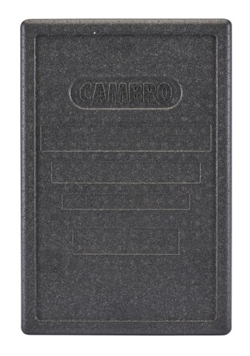 Cam GoBox Toplader-Deckel in Schwarz für alle EPP GN Toplader von Cambro